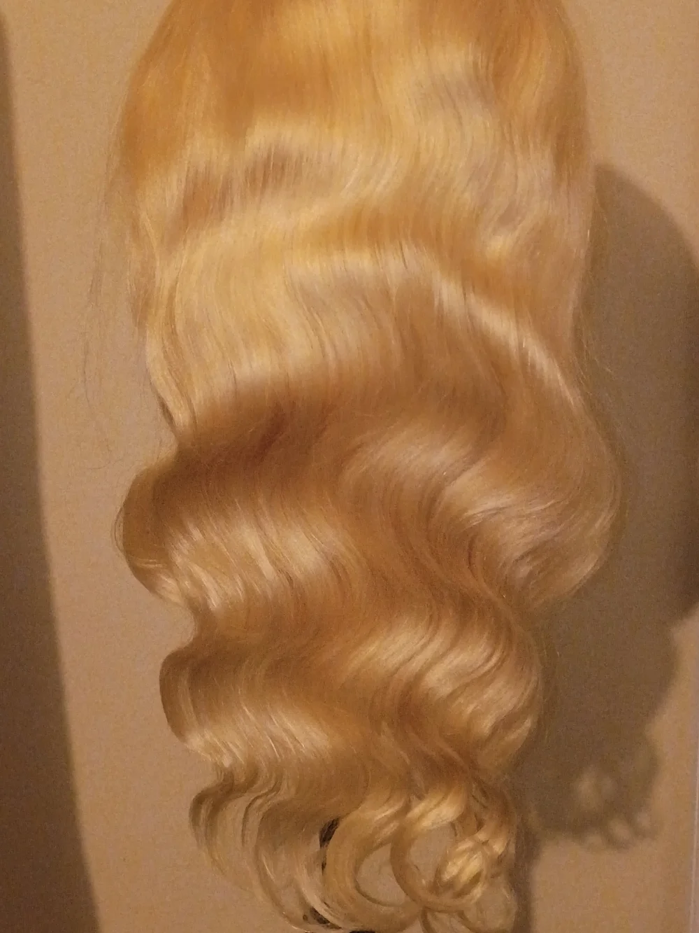 Taylor Blonde Synthetic Wig Hairpiece